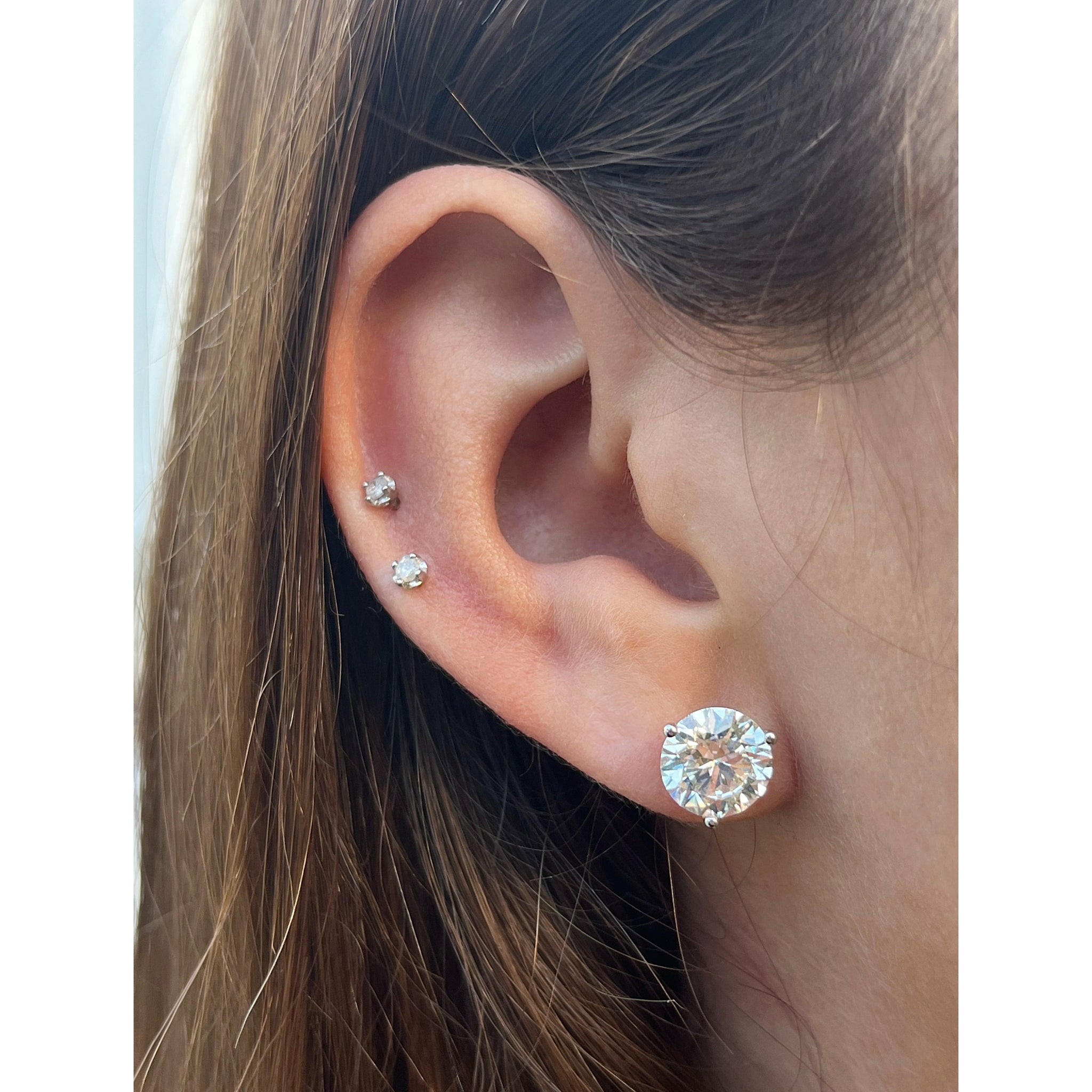 Lab Grown Diamond Earring | McGuire Diamonds